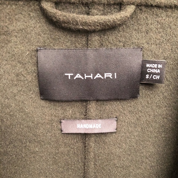 Tahari Wool Wrap Coat - Picture 2 of 7